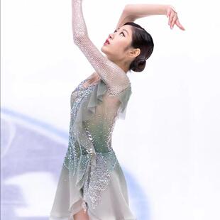 花滑服成人儿童定制表演比赛花样滑冰演出考斯滕花滑表演服演出服