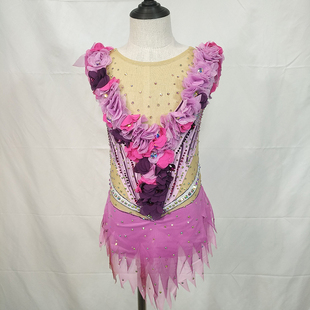 花样滑冰服女童成人考斯腾儿童演出服滑冰比赛表演服钢管舞杂技服