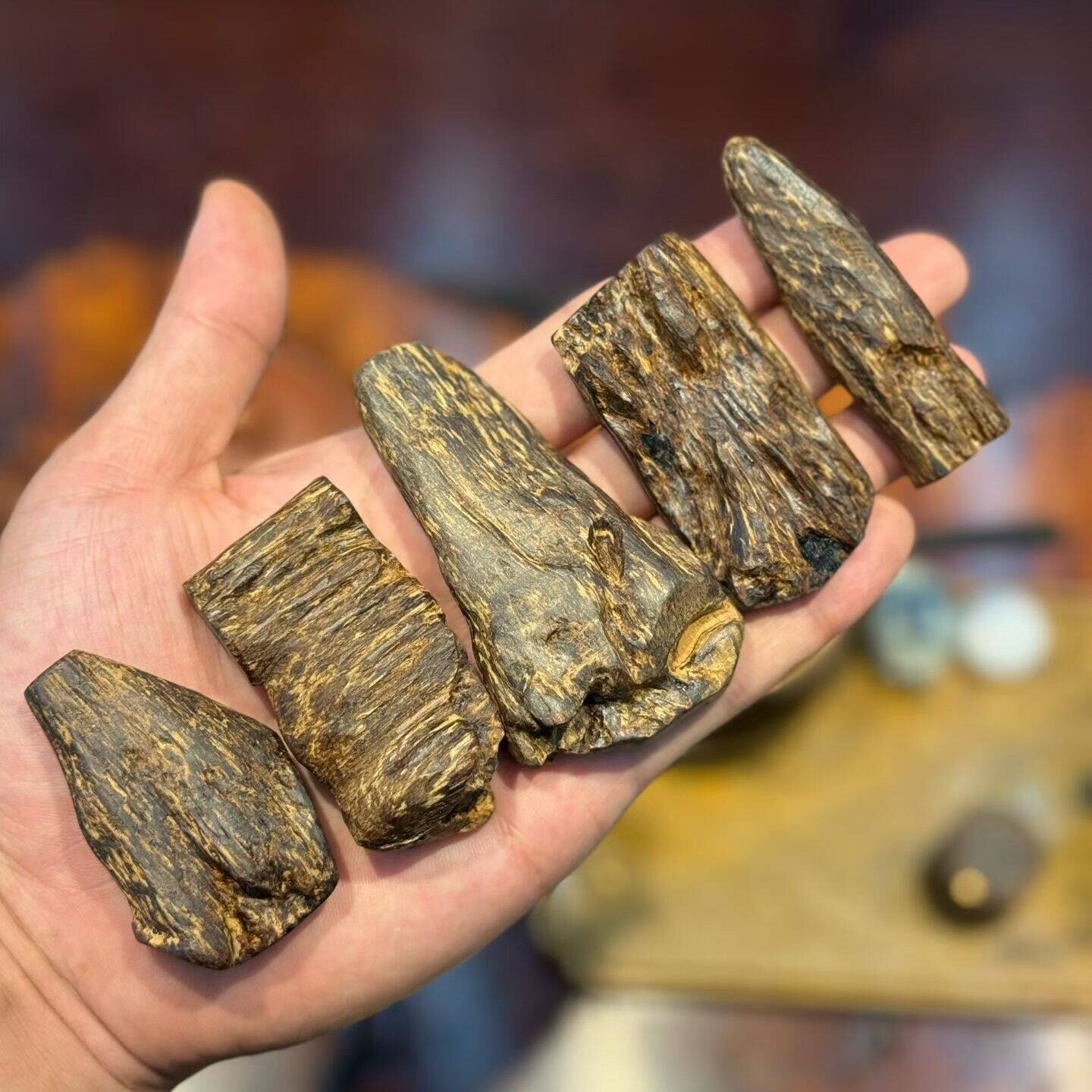 天然真奇楠沉香随形手把件牌子