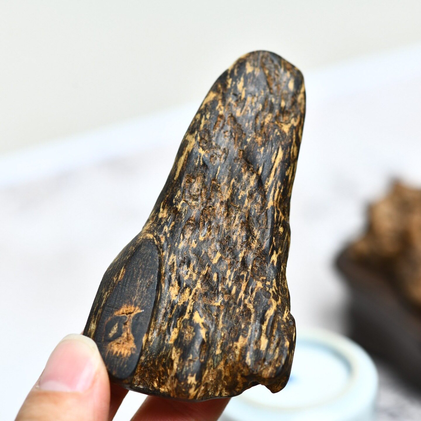 天然真奇楠沉香随形手把件牌子