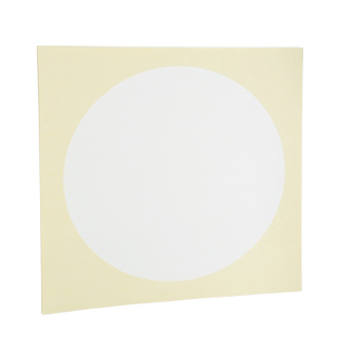 飞乐鱼加厚镜片圆形宣纸卡纸国画颜料专用生宣纸墨水书法作品画纸 幼儿画画38*38内白外麻镜心镜面方圆形宣卡