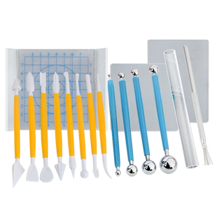 橡皮泥模具超轻粘土工具套装全套 儿童幼儿园手工专用彩泥石塑黏土软陶泥diy材料包泥工板小学生泥塑制作模型