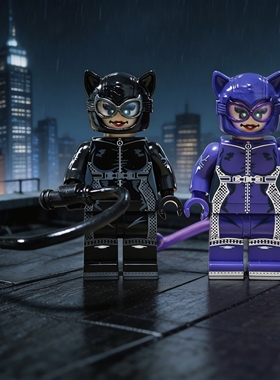 ACE第三方人仔 DC超英系列 缄默猫女拼插积木玩具手办摆件 现货