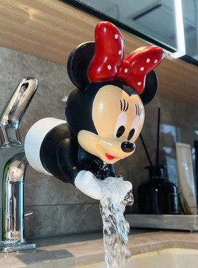 卡通水龙头延伸器 儿童浴室创意装饰 可旋转防漏水设计