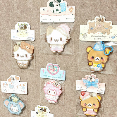 拼豆成品收纳get单独包装袋透明自封分装整理袋摆摊diy礼品打包袋