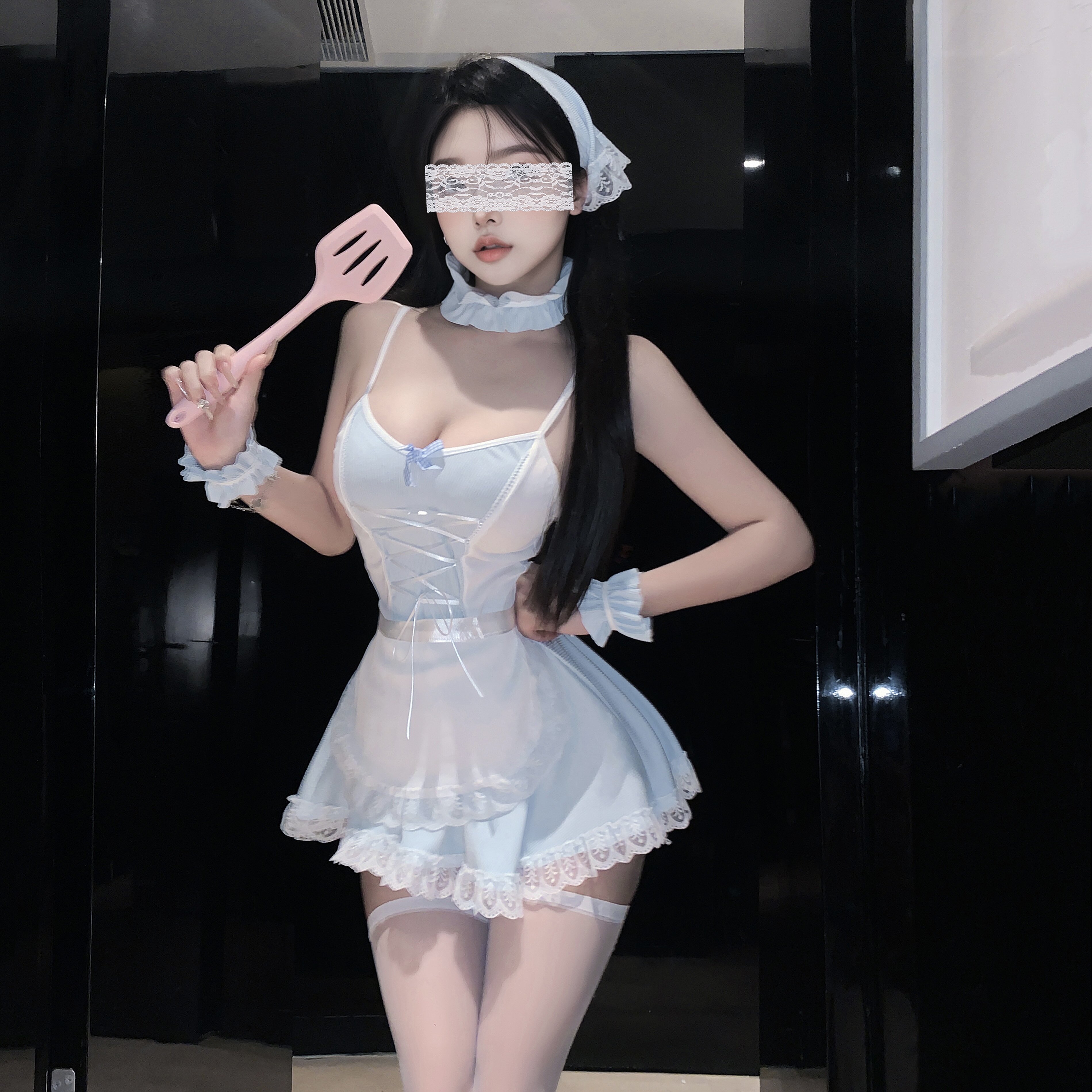 性感女士情调内衣床上情侣约会纯欲角色扮演女仆女装趣制服禁欲系