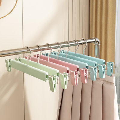 加粗无痕磨砂裤架塑料裤夹服装店
