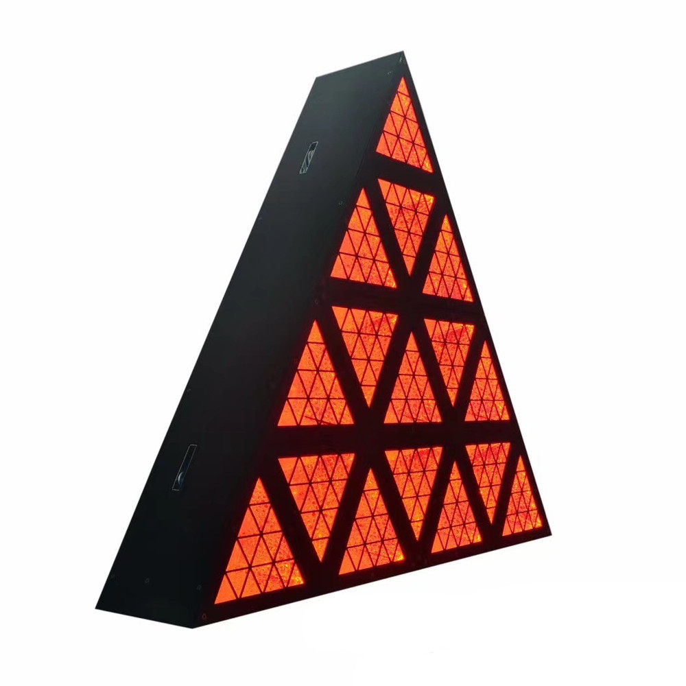 16颗led三角形背景效果灯dj彩灯ktv酒吧染色灯矩阵点控光束舞台灯