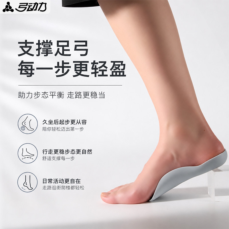 足弓支撑鞋垫平底足缓压防痛直腿