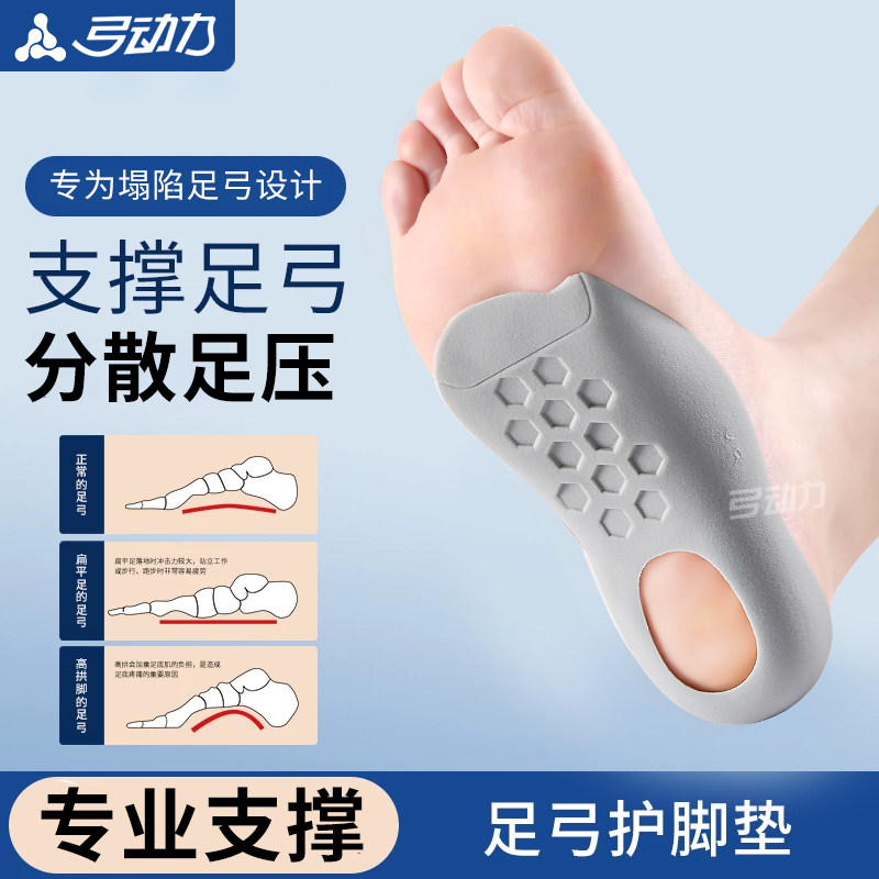 足弓支撑鞋垫缓压防痛久站不累