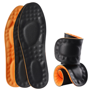 夏季皮鞋鞋垫男款久站不累超软牛皮加厚超软底久站不累吸汗防臭