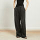 Carolingian 2025 VISCOS高阶显瘦直筒阔腿裤 ROW气质 重磅亚麻