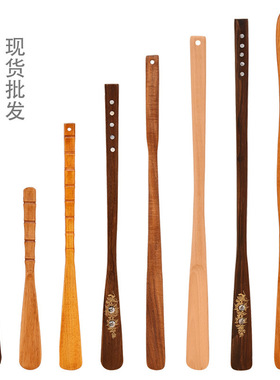 木制鞋拔孕妇老人提鞋器懒人穿鞋器长柄家用鞋扒加长鞋拔子