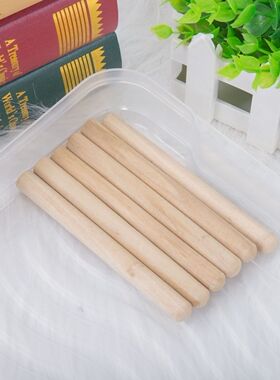 圆形细木棍工艺品 原木棒加工 小木棒榉木圆木