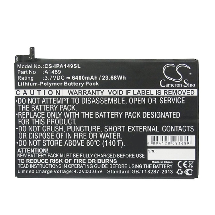 厂家直供cs 适用苹果appleipad mini 2 3 a1599  a1489平板电池