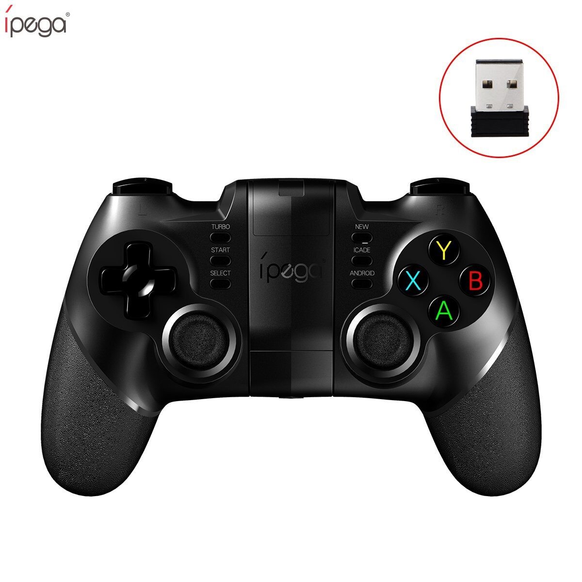Ipega-9076蝙蝠侠蓝牙无线手柄2.4G无线蓝牙接收器支持ps3游戏机