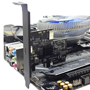 Type KEY祥硕ASM3142 C口 E前置A 10Gbps TYPE USB3.2扩展卡GEN2