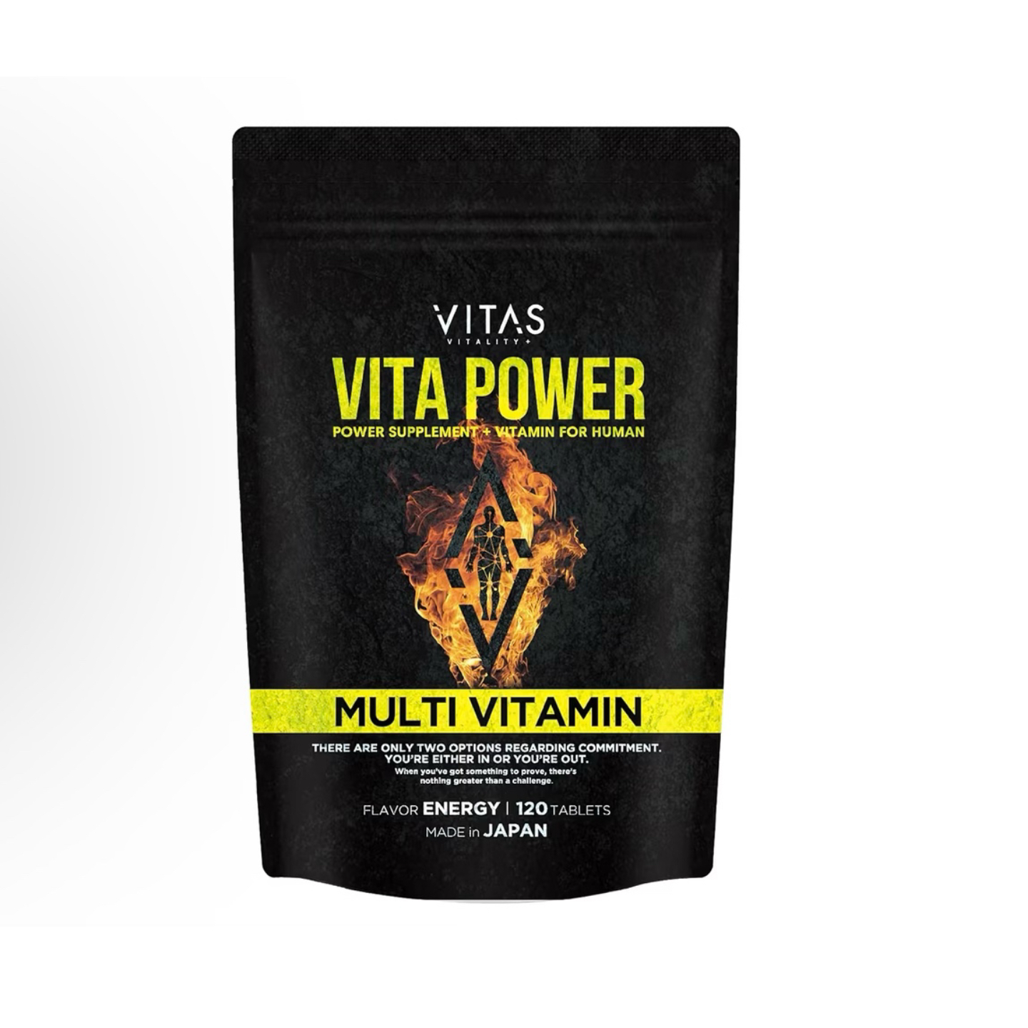 日本代购VITAS VITAPOWER复合维生素120粒维b玛卡锌片肾男性滋补