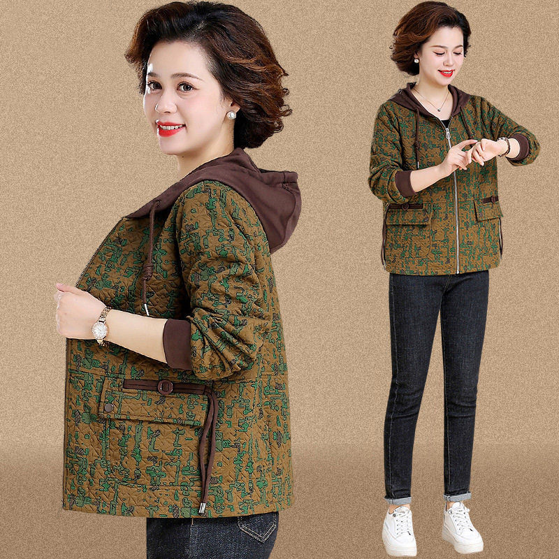 恒源祥中年妈妈秋装外套2023新款奶奶装洋气上衣中老年人春秋印花,女装/女士精品,中老年女装,淘宝优惠券,粉丝福利购,淘宝优惠卷
