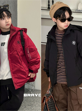 布芮欧童装儿童三合一可拆卸摇粒绒风衣外套23秋冬新男女童83035