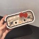 哈喽kitty眼镜收纳盒大容量近视便携防压防摔学生透明墨镜收纳盒