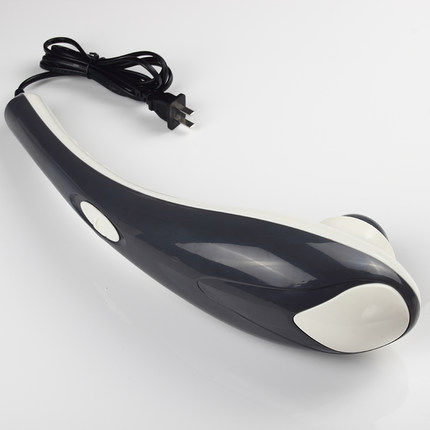 新品简悦海豚滚轮按摩器棒手持电动震动全身锤揉捏多功能旋转头敲