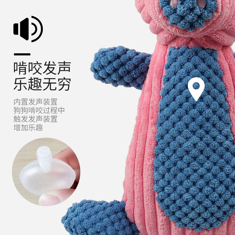 Cung cấp quà tặng Đồ chơi Teddy cắn răng cắn âm thanh đàn hồi vào mèo nhỏ chó cưng chó la hét gà - Mèo / Chó Đồ chơi đồ chơi cho chó mèo
