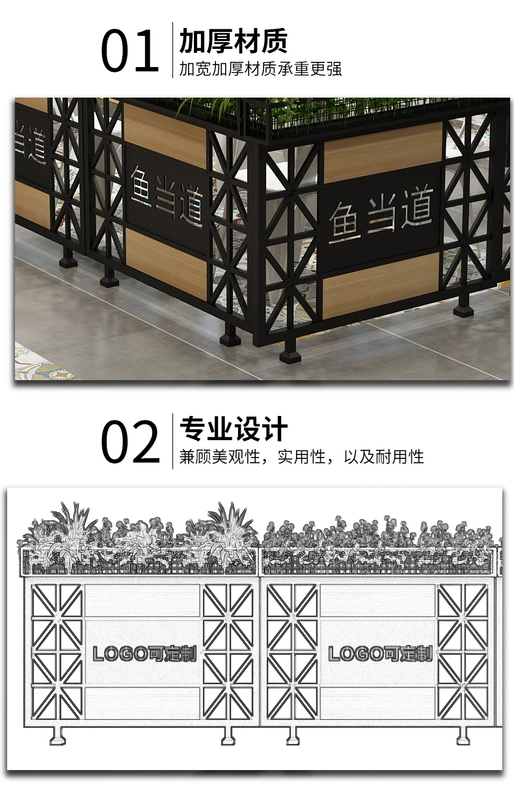 Craft gió rèn màn hình sắt vách ngăn trang trí hiện đại rỗng văn phòng công nghiệp gió nội thất nhà hàng sáng tạo Bắc Âu - Nội thất văn phòng bàn ghế giám đốc cao cấp