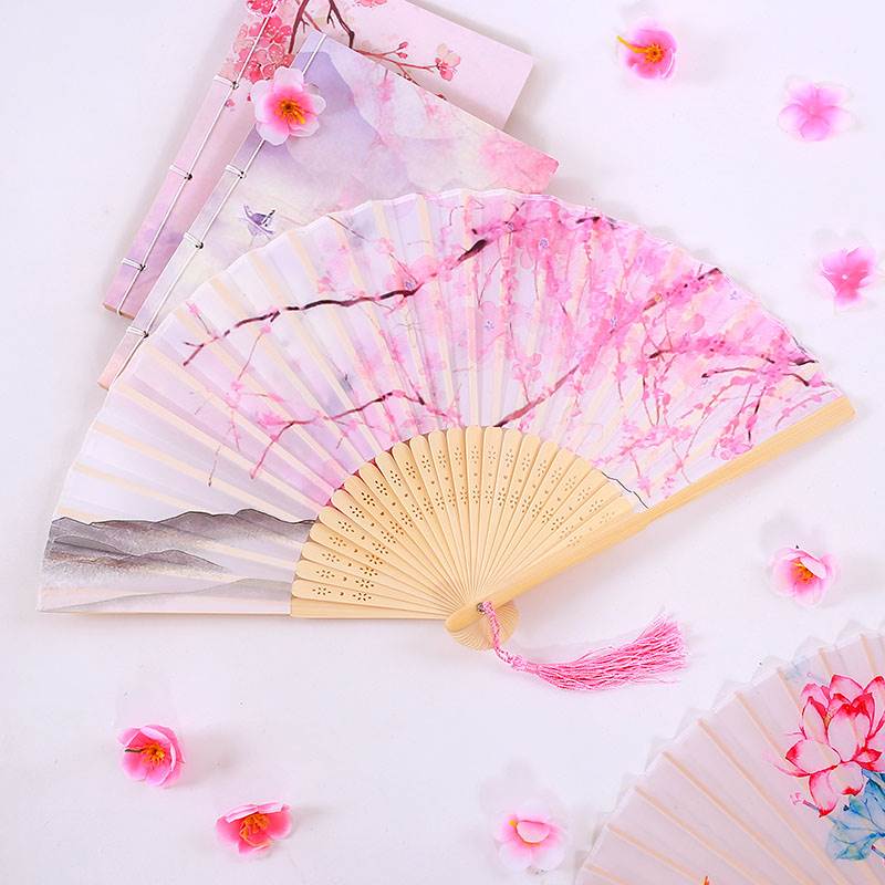 古风扇子女古古复古季汉小巧夏季可爱女孩汉服女日用折扇宫扇女子