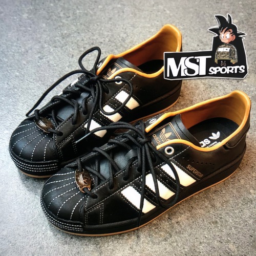 Adidas黑魂贝壳头低帮运动板鞋