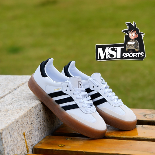 Adidas黑白男女低帮T头德训鞋