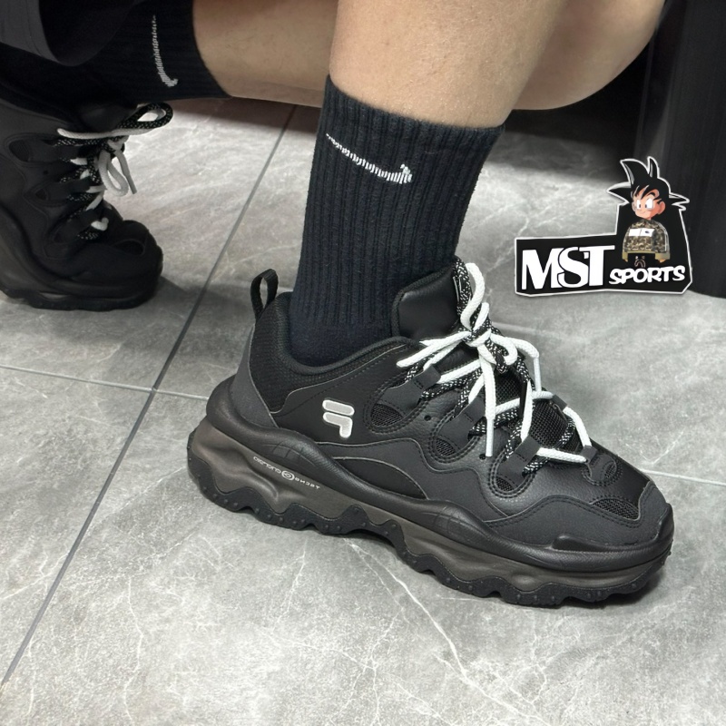 FILA星峦熔岩低帮增高运动老爹鞋