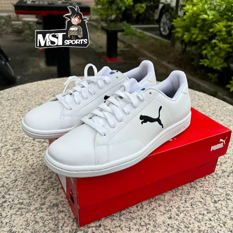 Puma/彪马猎豹刺绣系带低帮板鞋