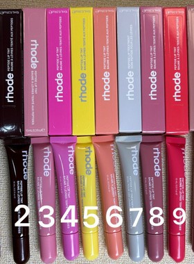 口红rhode海莉 hailey明星同款唇膏腮红护唇爆款美国唇彩