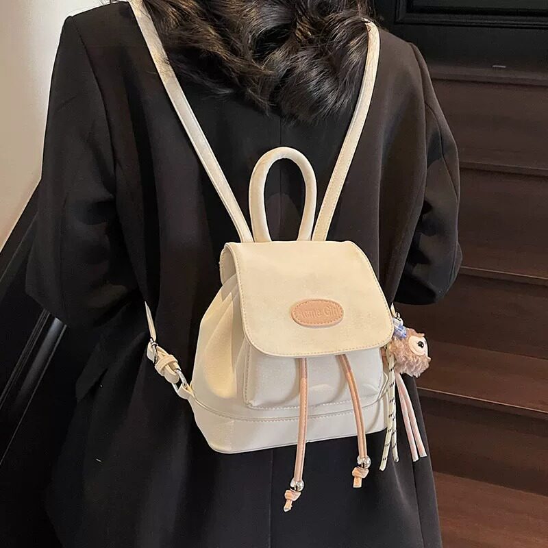 高级感超火包包女士2026新款夏季轻奢双肩包小众时尚百搭小型背包