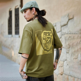 404 双面印花短袖 Tee 插画 休闲滑板T恤 艺术家合作款 Kizzles