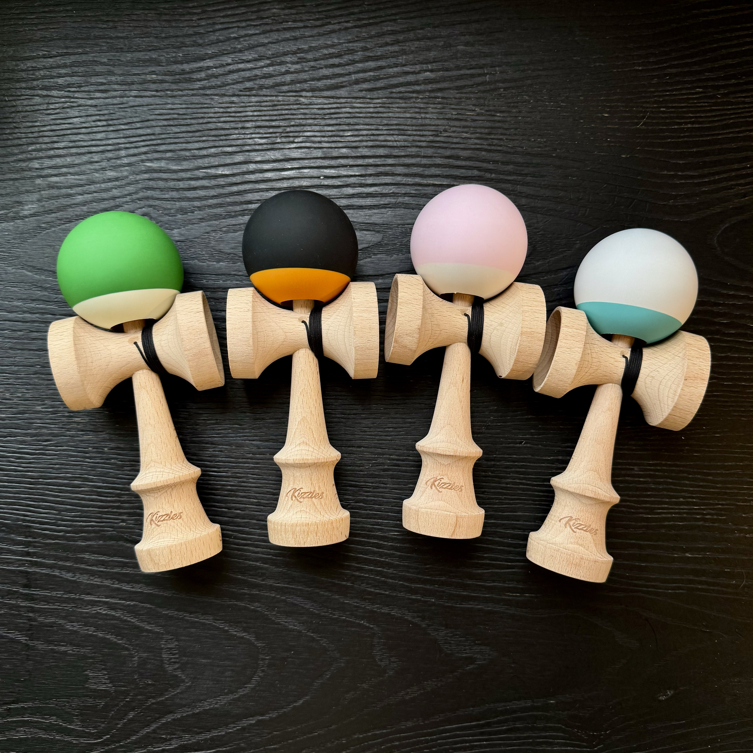 Kizzles Kendama 专业剑玉 榉木整套 大版型