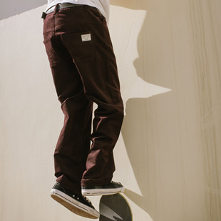 Corduroy 弹力直筒滑板长裤 Work 特殊灯芯绒面料 Pants Kizzles