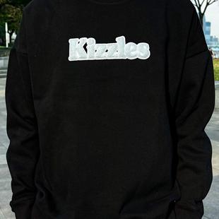 美式 Kizzles 重磅质感纯棉面料 卫衣三件套 复古街头 毛巾绣长袖