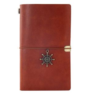 笔记本子创意旅行手账本文具韩国小清新随身简约创意tn手写本可爱大学生用手绘复古记事本记录手册定制礼盒