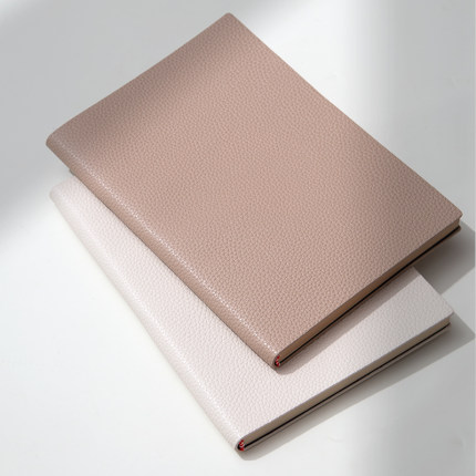 简约a5笔记本本子定制可印logo商务办公工作大学生学习记事本高档加厚会议记录本高颜值日记本手帐本免费刻字