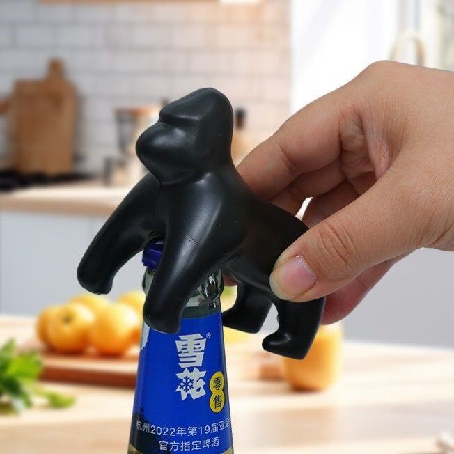猩猩稀奇古怪啤酒瓶起子红酒开瓶器冰箱贴起瓶器创意开酒器启瓶器