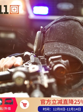 美国5.11制服战术帽511带魔术贴可调户外男遮阳鸭舌棒球帽 89260