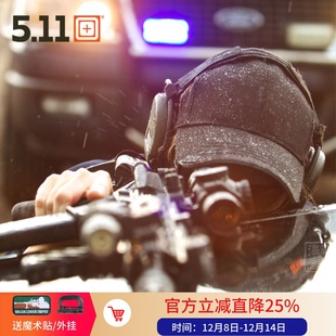 美国5.11制服战术帽511带魔术贴可调户外男遮阳鸭舌棒球帽 89260