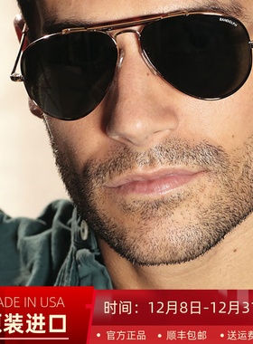 美国RANDOLPH兰道夫运动者茶色偏光太阳镜蓝道夫驾驶墨镜蛤蟆镜