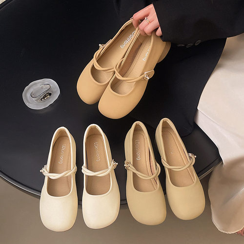 Soft soled Mary Jane shoes for women in summer evening shoes