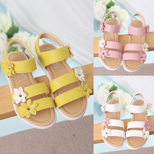 Girls' Sandals Summer Kids Beach Shoes 2023新款韩版儿童凉鞋