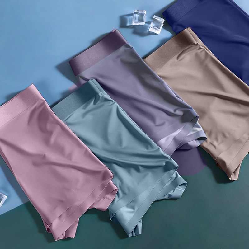 Men's underwear S seamless flat corner pants mens  pants new