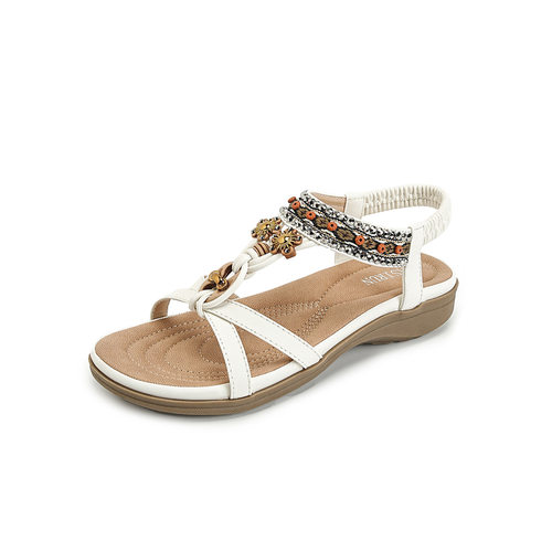 Spring summer thick soled sandals, women's casual plus shoes