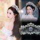 ETE新娘结婚白纱皇冠头饰奢华大气珍珠锆石婚纱主冠婚礼跟妆王冠